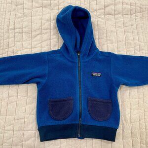 Patagonia Synchilla Fleece Cardigan - Toddlers' - 12-18 Months - Blue